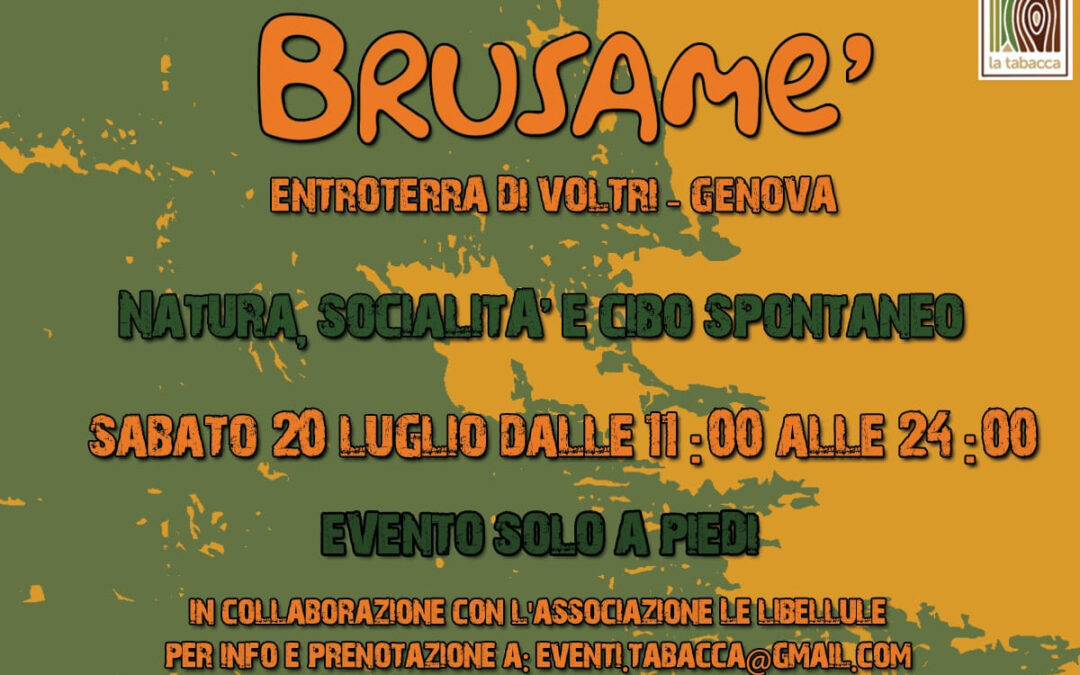 Brusamé / 20 luglio 2024, Festa estiva della Tabacca